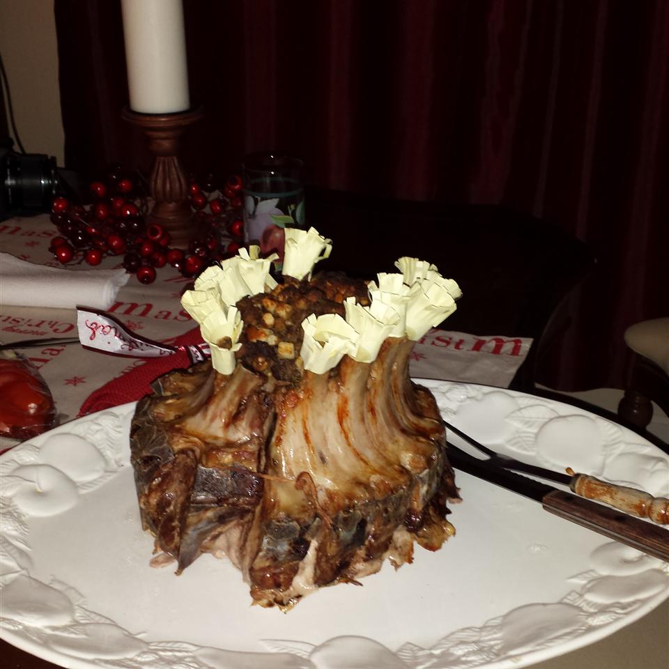Recipe Crown Roast of Pork with Sausage Stuffing All Recipes for Cooking