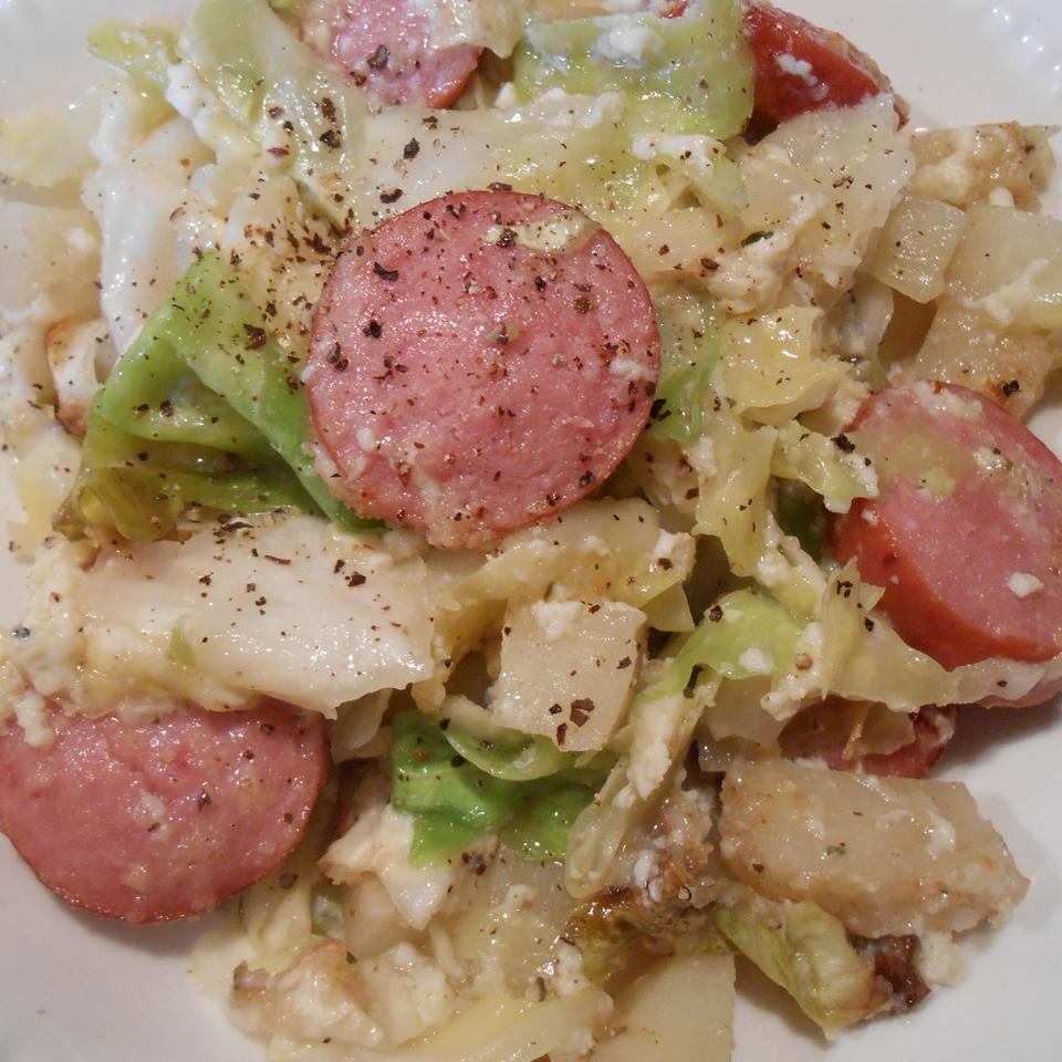 Recipe Mennonite Cabbage Potato Kielbasa Bake All Recipes for Cooking